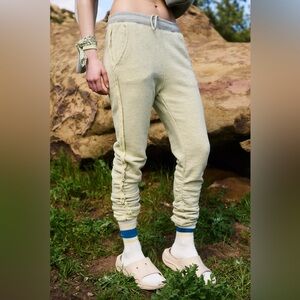 Free people start up pants in ginger tea